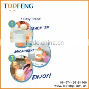 Egg Cooker, Ceramic Microwave Egg Cooker, Microwave Ceramic Pot thumbnail-3