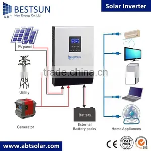 BESTSUN Power Inverter Charger 3000w 24vdc 220vac, Power Star w7 Inverter thumbnail-3