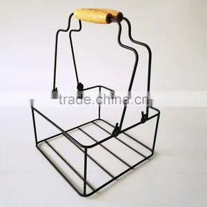 Organizer Office Desk Tidy Kids Pencils Storage Holder Metal Caddy Pen Container Basket thumbnail-3