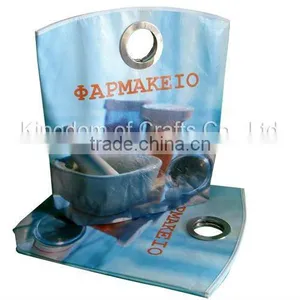 4C Filming Printing Shopping Bag With Metal Circle thumbnail-1