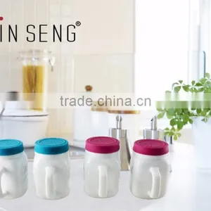 High Quality Spice Dispenser White Ceramic Spice Jar thumbnail-5