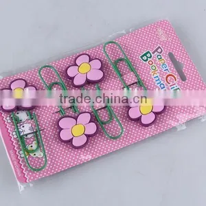 4PC Flower/ Honeybee Shape Large Paper Clip thumbnail-3