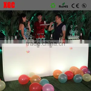 2019 Party Led Glowing RGB Cocktail Table Led Furniture GF313 thumbnail-1