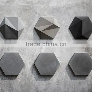 Kitchen Wall Decor Concrete Wall Tiles thumbnail-4