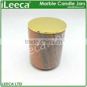 Rose and Gold Lids for Stone Candles Holders Manufacturer thumbnail-3