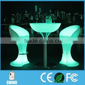 Glowing Nightclub Ourdoor Chair LED Bar Furniture thumbnail-1