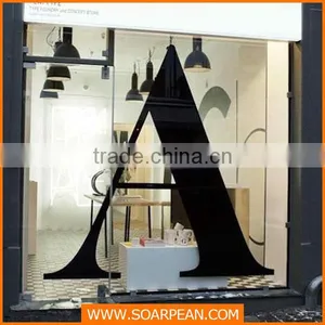 Customized Letter Shape Paper Window Display thumbnail-1