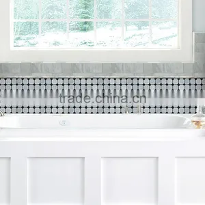 MM-CV321 Super Quality Home Decoration Natural Stone Octagon Mosaic Tile thumbnail-4