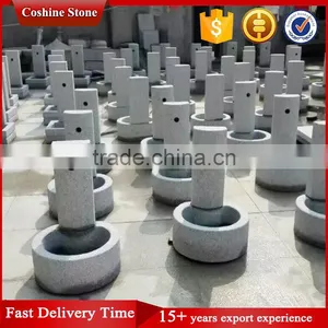 Grey Granite Classical Stone Floor Stand Water Fountains thumbnail-1
