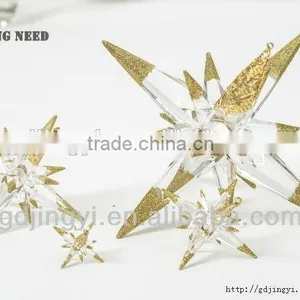Acrylic Hanging North Star Christmas Tree Topper Ornament thumbnail-5