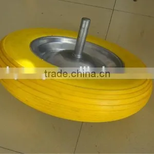 Flat Free Tire 4.00-8 pu Wheel thumbnail-5