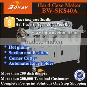 BW-SK840A Multi Function Semi-automatic Hardcover Maker Machine thumbnail-1