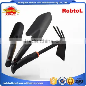 Garden Tool Set 3 Piece Kit Hand Folding Bag Stool Digger Weeder Rake Trowel Shovel Pruner Spade Hoe thumbnail-1