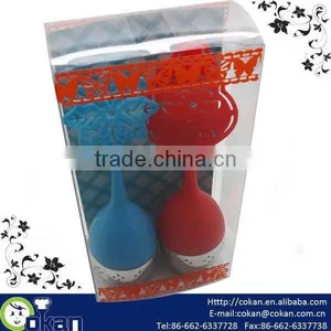 2016 Popular Tea Bag Stainless Steel Silicone Tea Infuser CK-2167C thumbnail-1