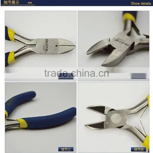 Blue Carbon Steel Diagonal Cutting Pliers Flat Nose Pliers thumbnail-4