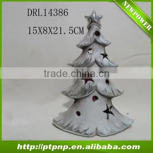 Hot Ceramic Outdoor Christmas Trees Home and Garden Decoration With Battery thumbnail-1