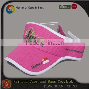 Fashion Mesh Sun Visor With Embroidery Logo thumbnail-1