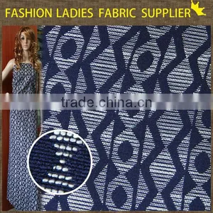 Shaoxing Textile 2014/2015New Fashions Poly/ctn Jacqaurd Fabric,garments Fabric,ladies' Wearing Fabric Wholesale Jacquard Fabric thumbnail-1