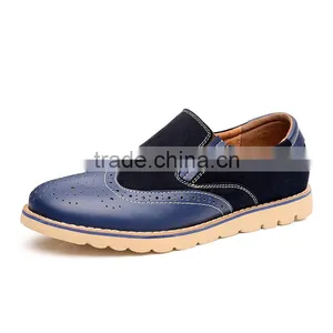 Wine Red Brogue Men Leather Shoes Relaxation Have Sample, High Quality Adults Casual Shoes Fashion for Men Business Fashion Styl thumbnail-3