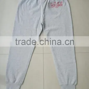 2017 Wholesale Custom Cotton Fleece Sweatpants Alphabet Jogger Pants For Women thumbnail-1