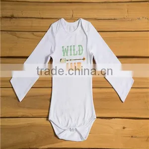 100% Cotton Onesie Baby Romper Baby Long Sleeve Romper thumbnail-2