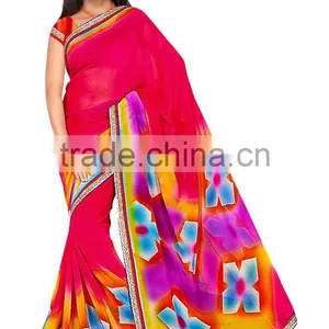 Printed Designer Styles Saree thumbnail-2