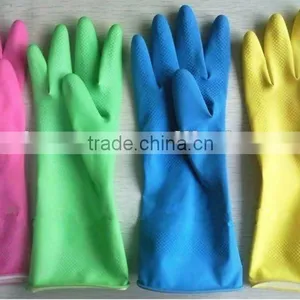 Household Latex Glove Long Sleeve Gloves thumbnail-1