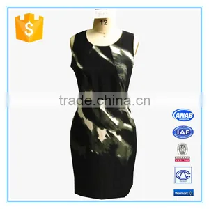 Fashion Women Bodycon Dress Office Ladies Dress With Belt thumbnail-1