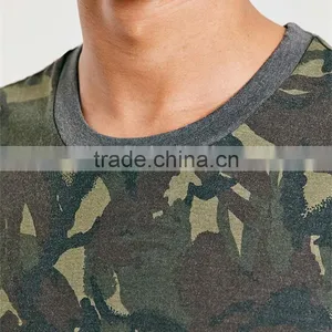 Mens Camouflage Surf Tank Mens Sleeveless Vest thumbnail-3