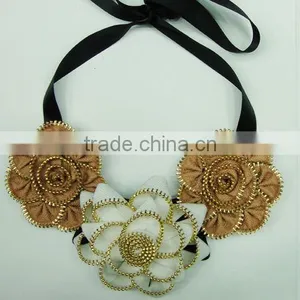 Flower Necklace,Fashion Jewelry,Costume Jewelry thumbnail-1