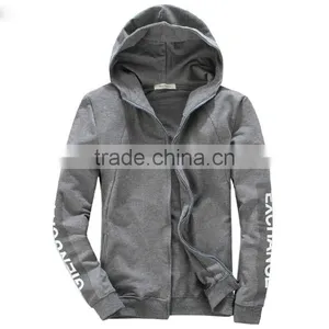 2016 New Product Fashion China Wholesale Professional Custom Zipper Hoodies thumbnail-1