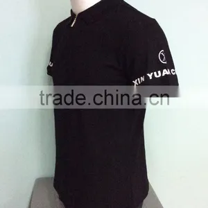 2016 JXY Golden Zipper Black T-shirt for Man thumbnail-2