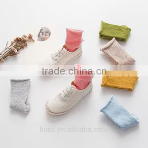 Baby Boy Girl Cotton Winter Slip Socks Kids Children Thicken Socks Toddler New Born Long Snow Pattern thumbnail-1