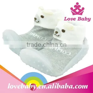 Boutique Wholesale Mix Colors Animal Newborn Rubber Gum Sole Shoes thumbnail-2