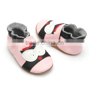 Cute Custom Pictures Newborn Leather Baby Shoes Soft thumbnail-4