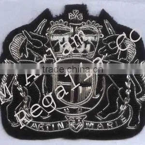 Hand Embroidery Family Crest Badge thumbnail-1