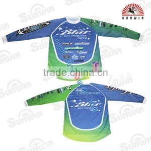 Custom Specialized Dye Sublimation V-neck BMX Downhill Jersey thumbnail-2
