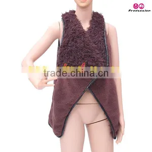 Factory Furry Reversible Women Vest thumbnail-6