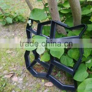Popular Garden Path Plastic Concrete Pavement Mould DIY Garden Tools for Making a Pathway Pavement Pattern Maker thumbnail-1