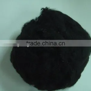 Black Viscose Stape Fibre thumbnail-1