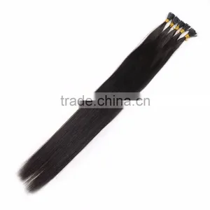 Cheap 100% Human Hair i Tip Hair Extension,factory Wholesale Price I-tip Hair Extension thumbnail-1