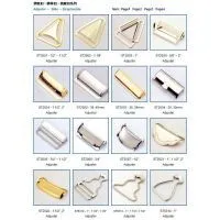 Adjuster, Zinc Buckle, Military Buckle, Slide, Strap Buckle, Webbing Buckle thumbnail-2