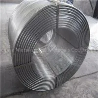 Silicon Calcium Alloy Cored Wire Or SiCa Wire thumbnail-1