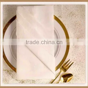 100% Cotton White Hotel Napkin thumbnail-1