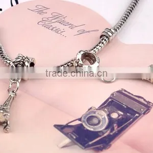 Dubaa Pendant Charm Silver European Charms Bead Fit Diy Snake Chain Bracelet Female Jewelry,Charms DIY Findings thumbnail-3