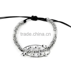 2015 Fashion Metal Circle Chain Bracelet thumbnail-2