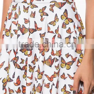 Butterfly Mini Skirt Wholesale thumbnail-2