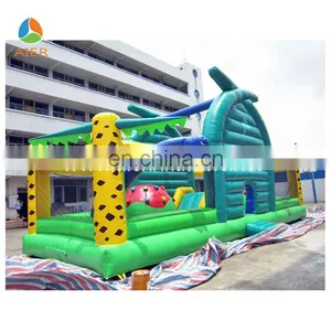 2014 Inflatable Outdoor Playground, Dinosaur Park thumbnail-1
