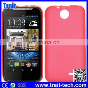 Large Stock New Arrived Smooth Flexible Gel TPU Back Case for HTC Desire 310 thumbnail-2