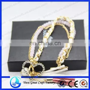 Alloy Pendants Bracelet Hand Chain Flower Plastic Pendant thumbnail-6